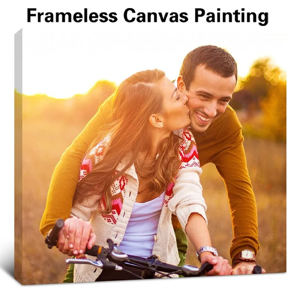 1 pieza de impresión de foto personalizada sin marco, pintura minimalista para parejas, cuadros para habitación de bebé, decoración estética para la pared.