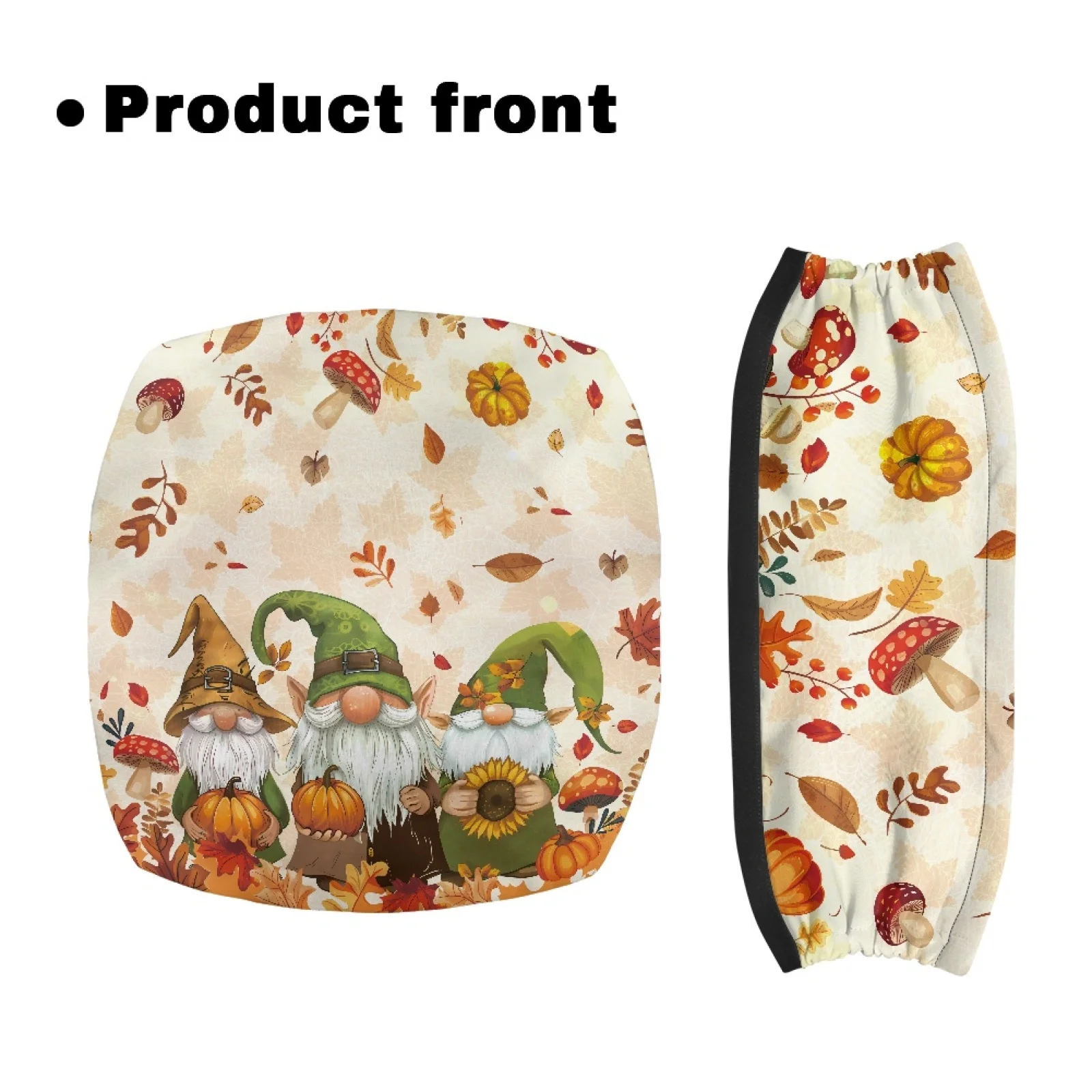 Coloranimal Autumn Sprite Art 2 Pieces Set Rollator Seat Covers Polyester Accessories for Walker Rollator for Seniors Adult
