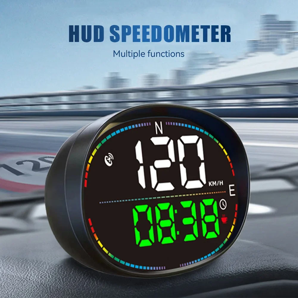 Multifunction Car HUD Head Up Display Car GPS Digital Speedometer Odometer Meter For COMPASS For Motorcycle