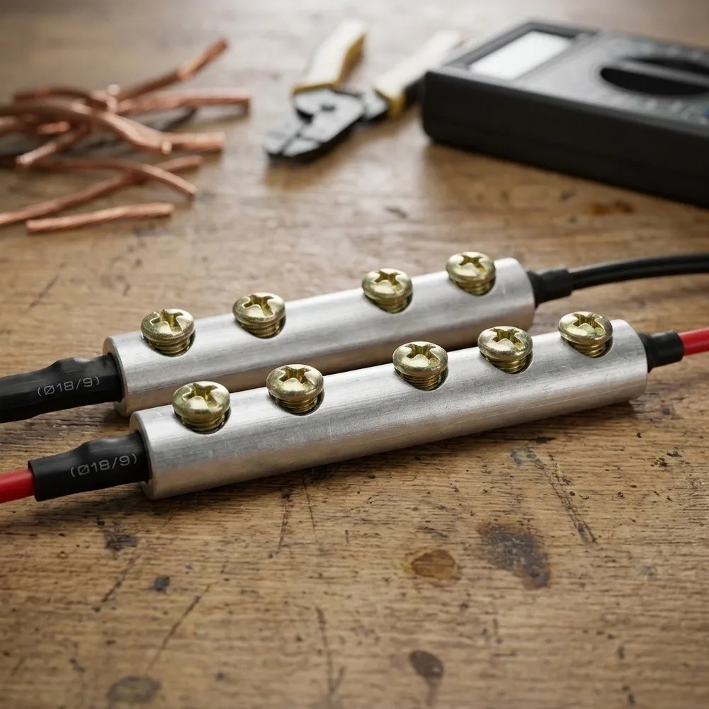 For Industrial Wiring Aluminum Terminal Block Wiring Solutions Oxidation Resistant Wire Connection Hassle-free Wiring