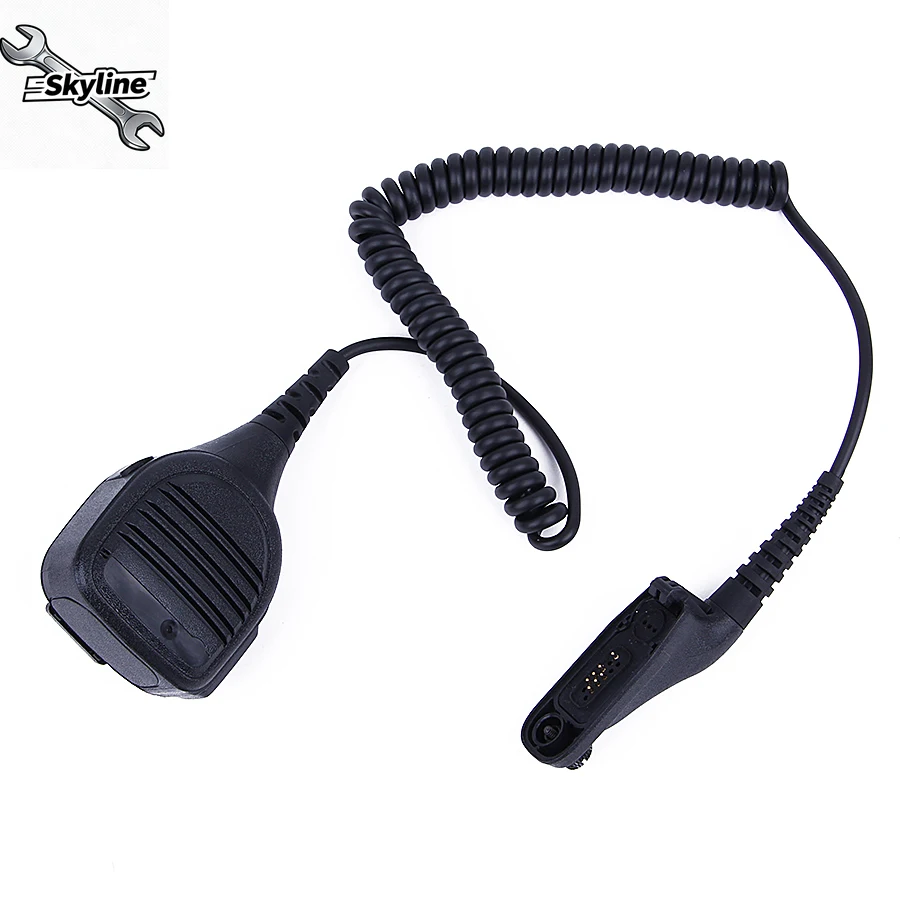 Motorcycle Heavy Duty Rugged Speaker Microphone PTT For Motorcycle Intercom DP4400 DP4401 APX2000 DGP8550 DGP8050 Two-Way Radio