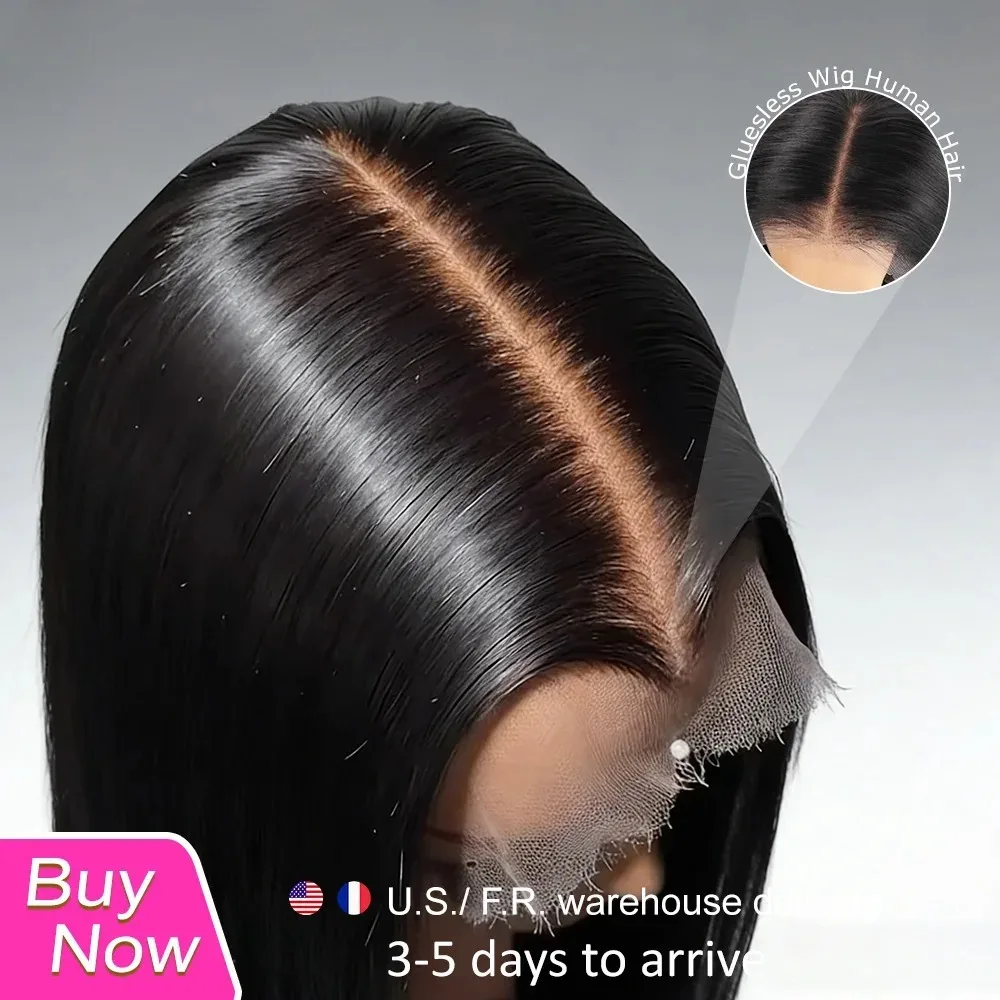 Perruques Lace Frontal HD Lace Transparentes Tendance Virale, Densité 250, Lisses Comme des Baguettes, 40 Pouces, 13x4 13x6, Cheveux Humains Vierges Brésiliens, Fermeture en Dentelle Noire, Pré-épilées, Ligne de Cheveux Naturelle, Anti-Chute, Pour Usage Quotidien, Pour Femmes