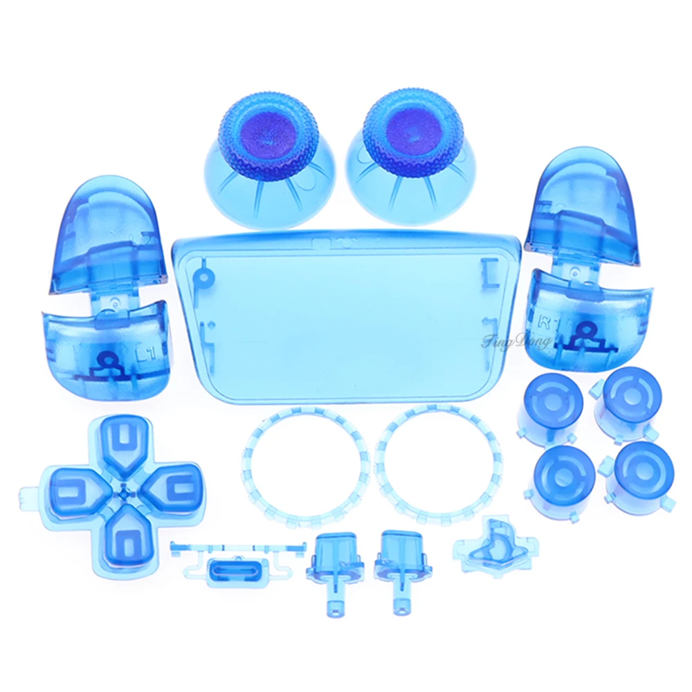 Komplettes Set für PS5 V3.0 BDM-030 Controller: Joystick-Kappen, L1 R1 L2 R2 Trigger-Tasten, Richtungs- und Aktionstasten, Home-Gamepad-Tasten