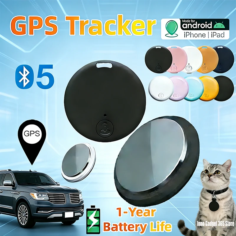 

Мини GPS трекер Bluetooth 5,0 домашних животных пожилых детей кошелек отслеживание умный искатель локатор автомобильный локатор для IOS Android новый
