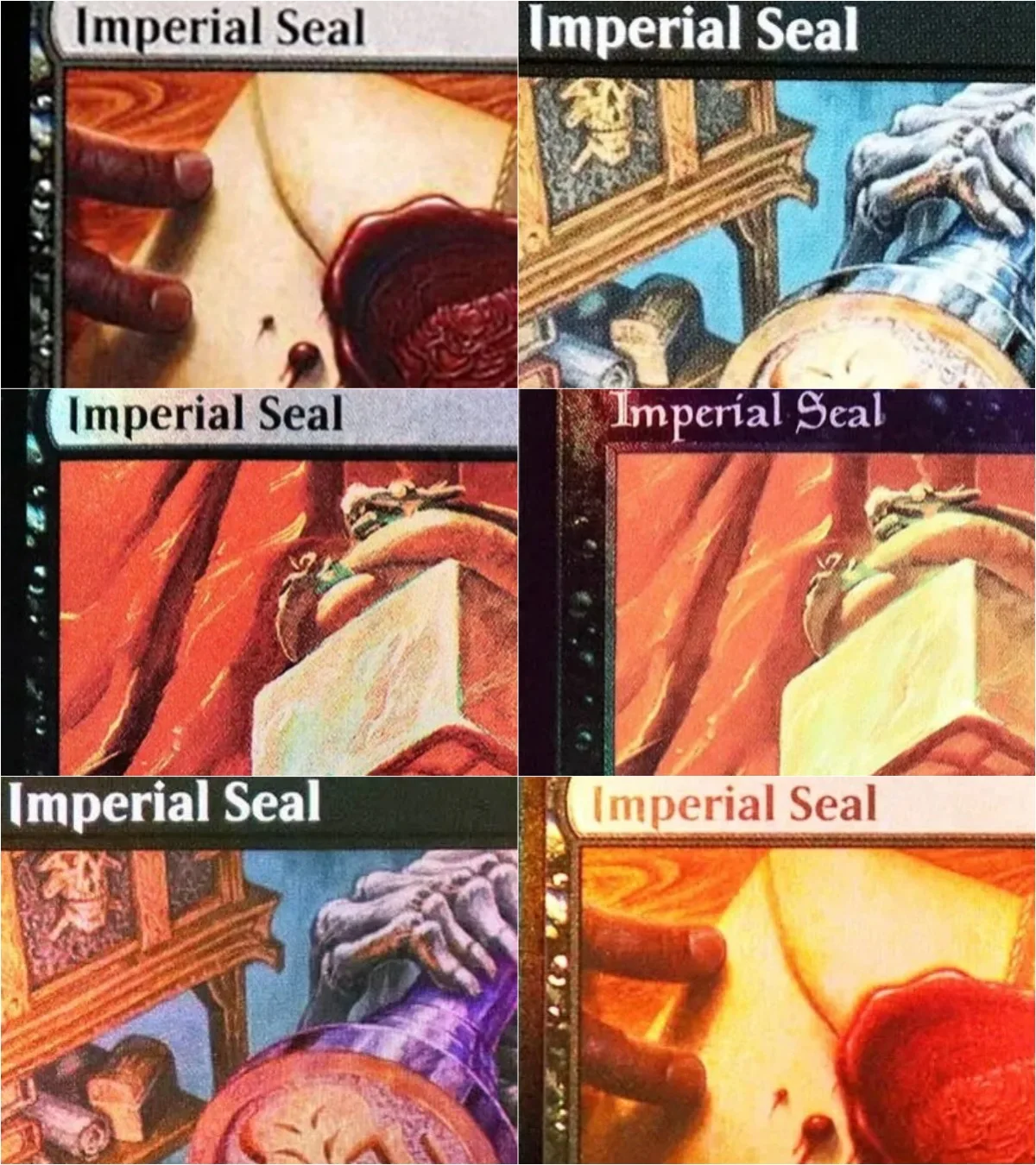 

"Imperial Seal" TCG Magical Proxy Cards Game Top Quality Proxy Board Playing Game Trading Cards Proxy