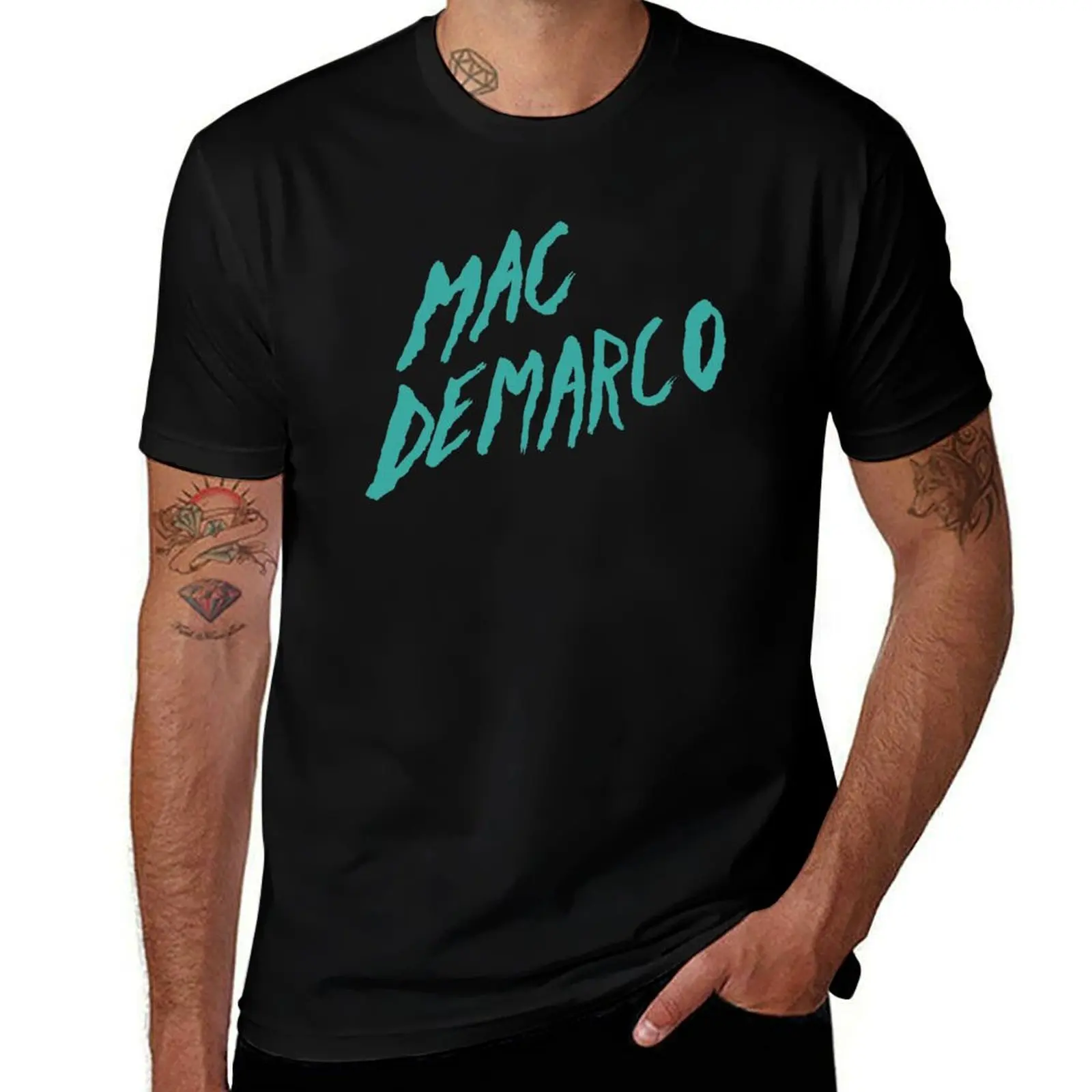 

Mac DeMarco logo T-Shirt football t shirt plus sizes cute clothes mens clothing