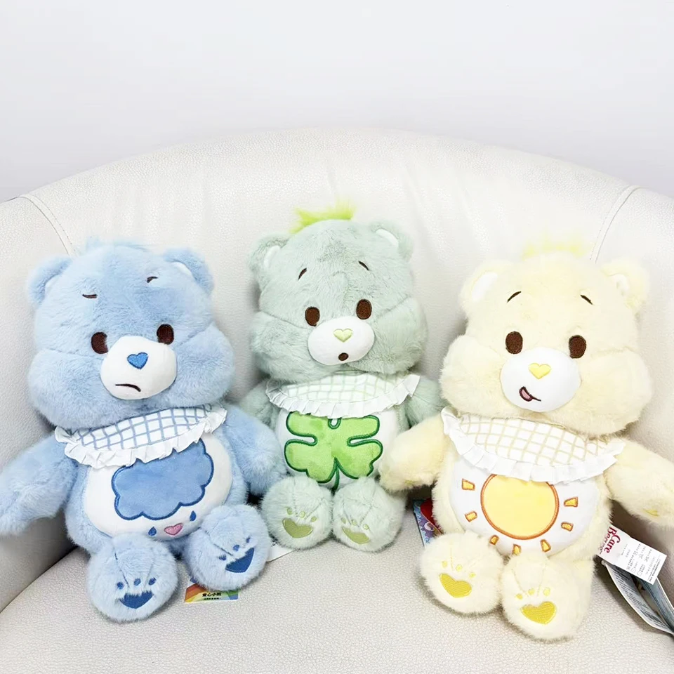 

33cm Care Bears Plush Toys Stuffed Animal Cartoon Doll Soothing Comfort Toy Perfect Birthday Holiday Pillows Home Car Decor Gift