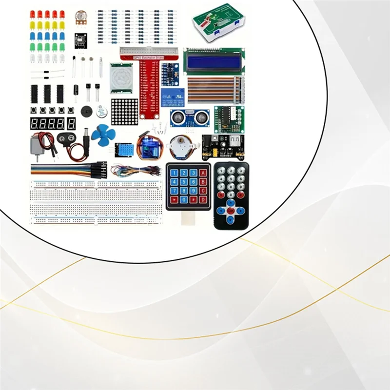 Kit Pembelajaran Kit Starter Super Terpercaya untuk Raspberry Pi 4 Kompatibel dengan Raspberry Pi UNO R3 RFID