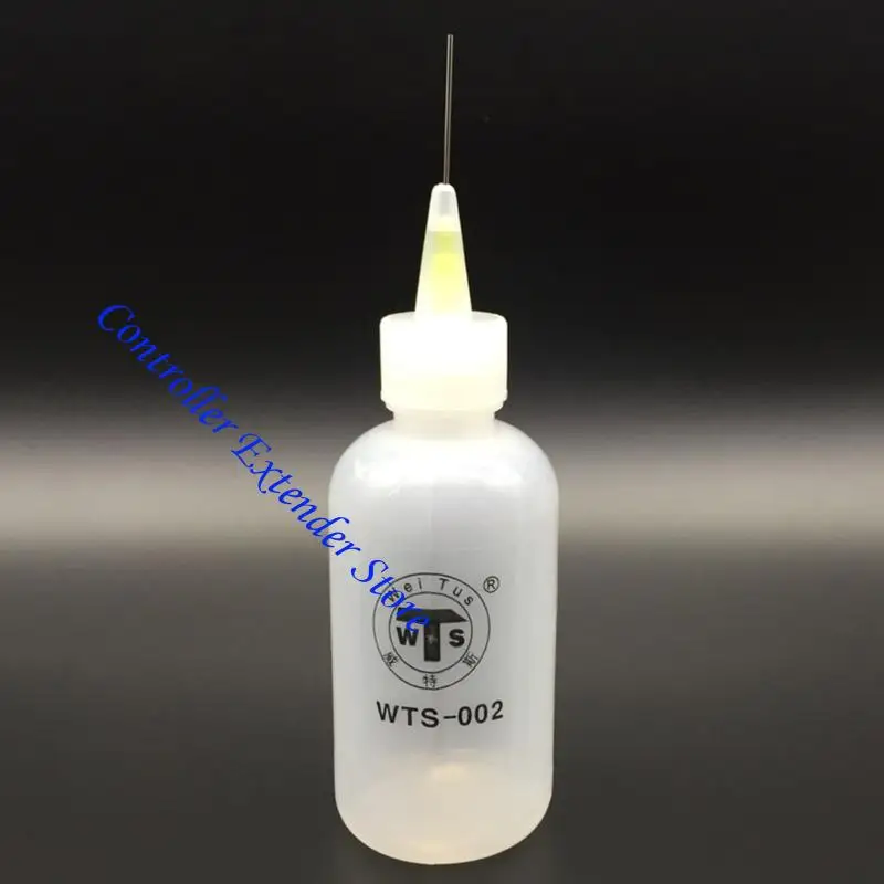 N84B 100 мл игольчатого наконечника Пластиковая чистка бутылок с розовыми бутылками.