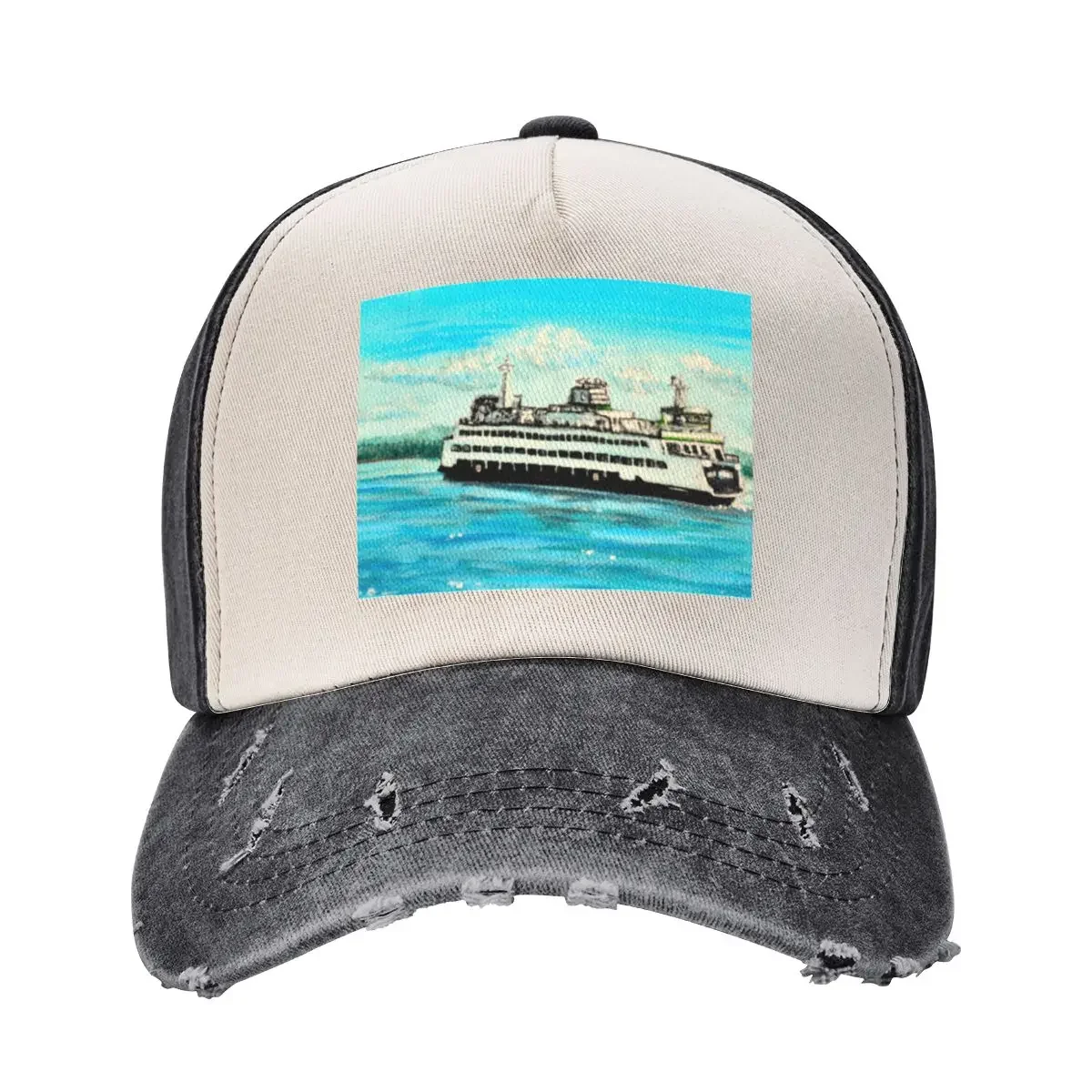 Ferry Painting Baseball Cap birthday Horse Hat Military Cap Man Baseball For Men Women's