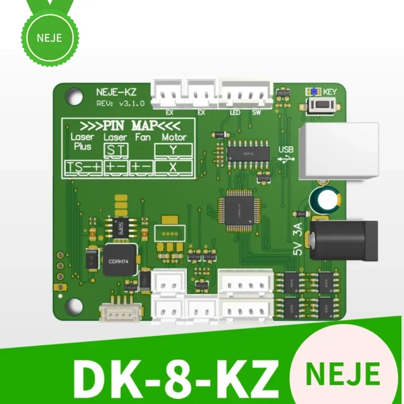 2024 New NEJE DK-8-KZ replace motherboard Suitable for DK-8-KZ 1000mw 1500mw 2000mw 3000mw  machine