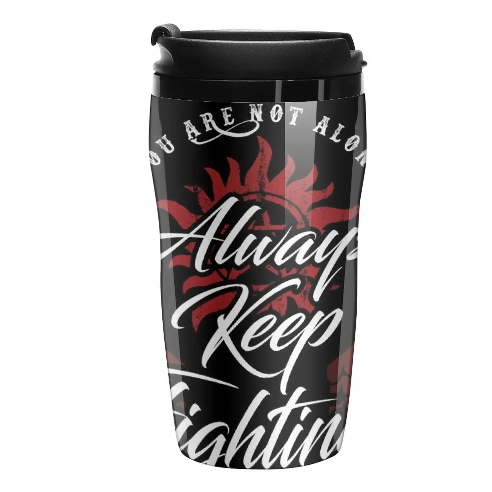 New Always Keep Fighting - Angelic Travel Coffee Mug Coffe Cups Coffee Cups Set