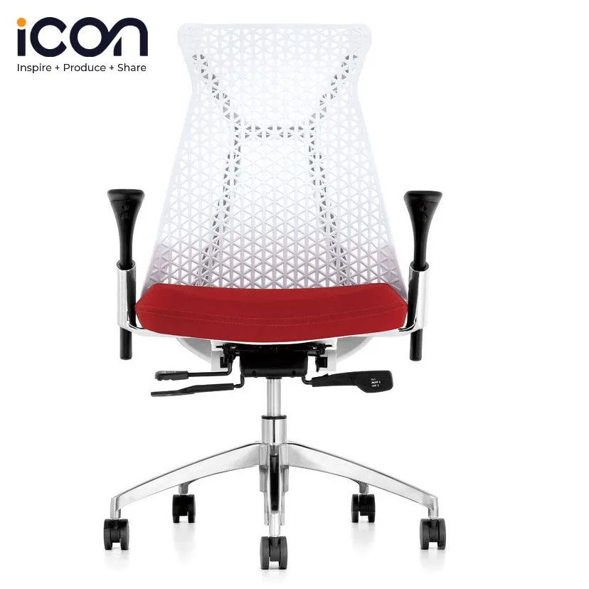 

highback swivel ergonomic executive high quality lumbar support mesh staff office chair