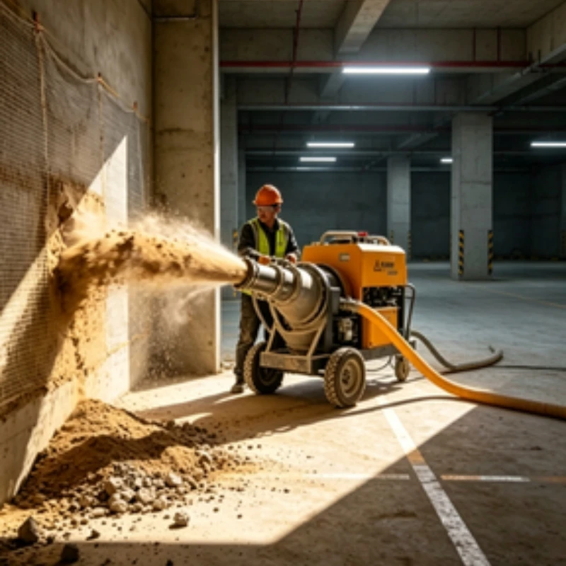 

Compact Cement Mortar Sprayer for Indoor and Outdoor Decoration