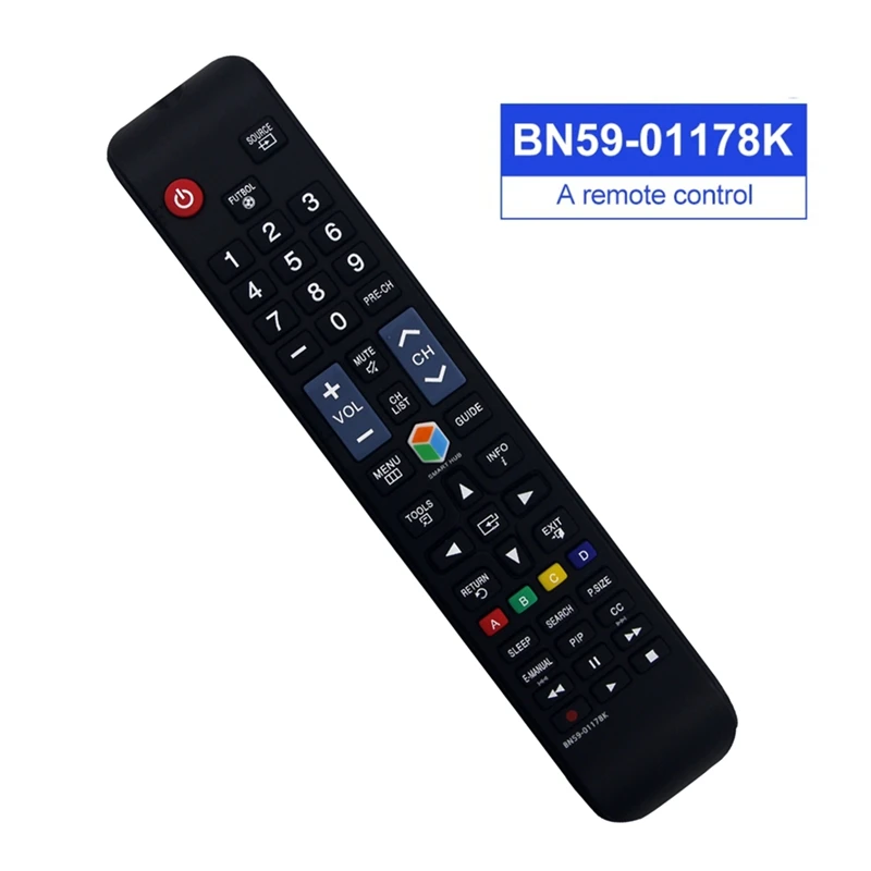 Mando a distancia BN59-01178K para TV Samsung, 1 unidad, ABS negro, UN32H4303AH, UN55ES6100, UN40FH5303F, UN48H4203, UN32H4303AH, UN55H6103AF