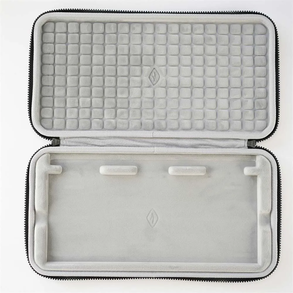 Portable EVA Hard Shell Protective Carrying Case Box for WOB Rainy75 Rainy75 RT Keyboard Storage Bag