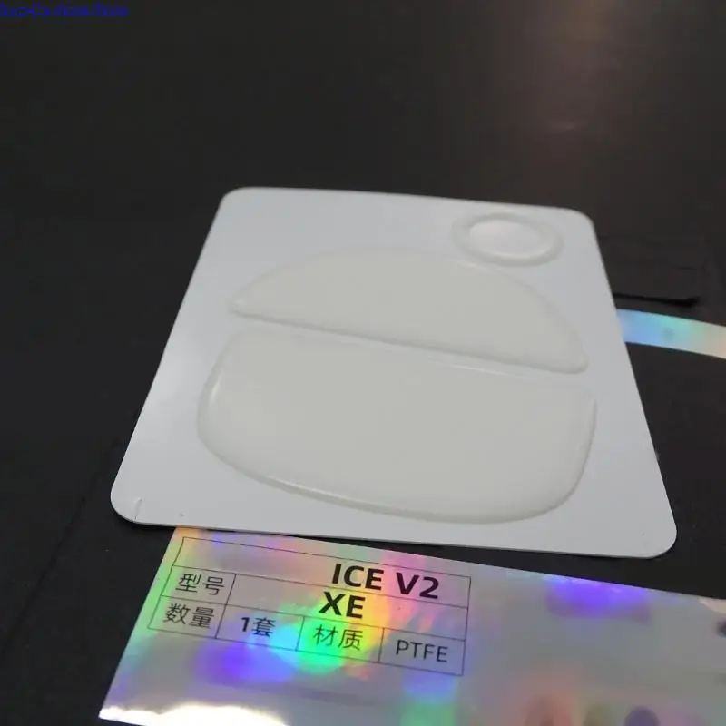 D0UA 1Set Ice Version Mouse Feet for VAXEE XE Mouse Feet Pad Glides Curveds Edges Mouse Skates Sticker