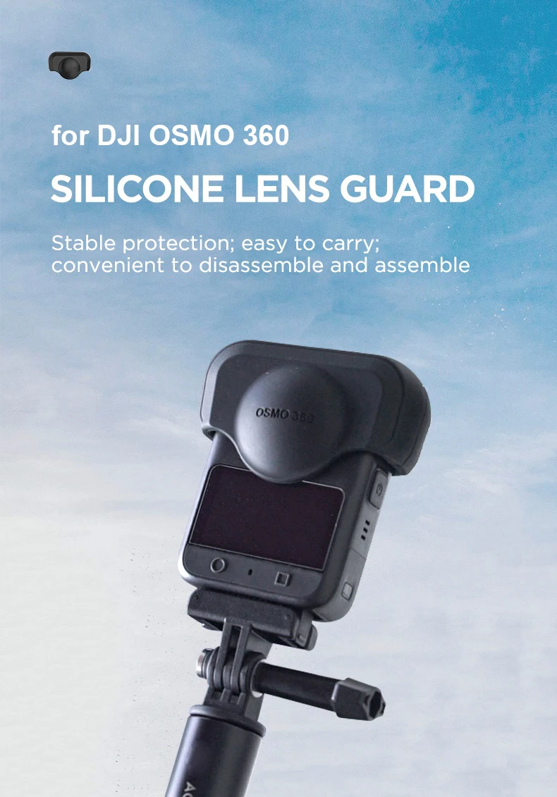 

Lens Cap for DJI osmo 360 Protector Cover Accessories for DJI osmo 360 Camera Anti-scratch Silicone Lens Protective Case