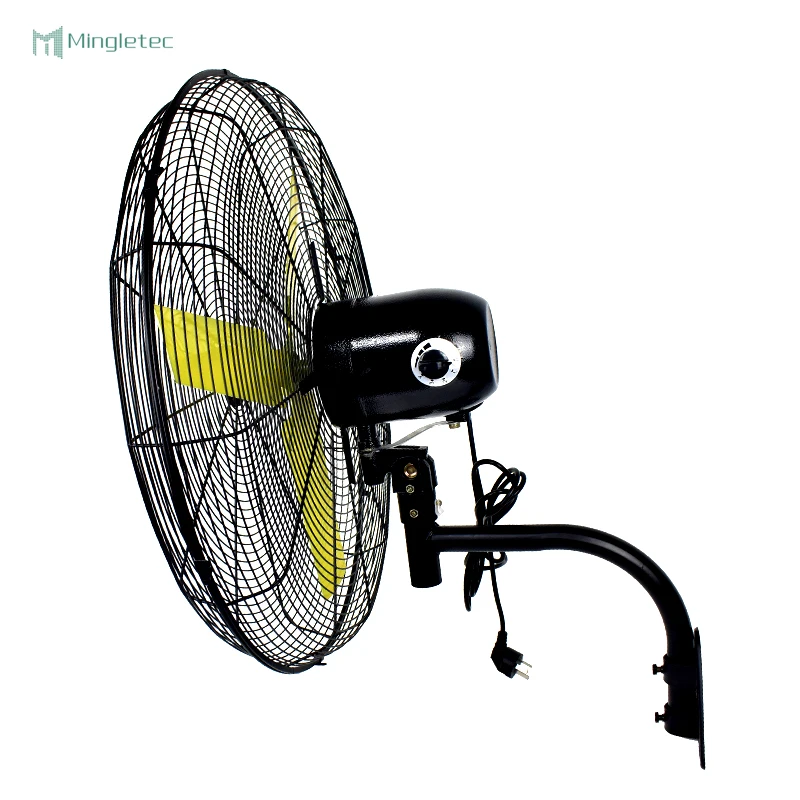 20 24 26 30 Inch 90 Degree Horizontal Oscillation Electric Wall Mounted Fan with Safety Grill