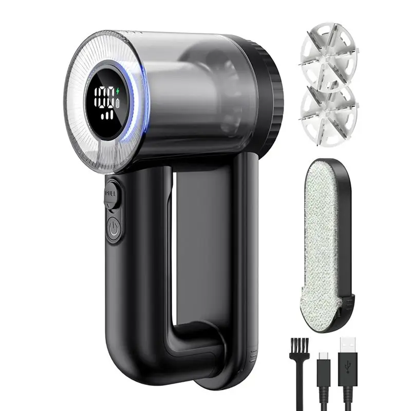 

A83X-Home Portable Fabric Shaver, Electric Epilator, Digital Display Fabric Sweater Shaver For Hair And Pilling Removal