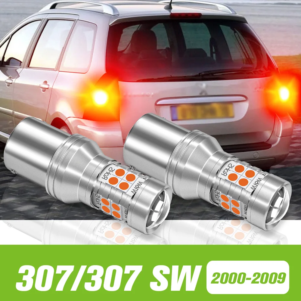 

2pcs For Peugeot 307 SW 2000-2009 LED Brake Light 2001 2002 2003 2004 2005 2006 2007 2008 Accessories