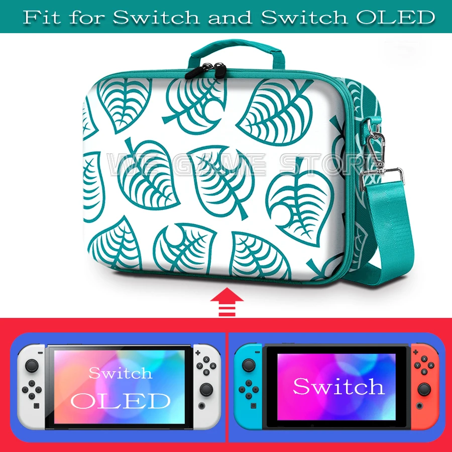 Neue niedliche Aufbewahrung tasche für Nintendo Switch oled Nintendo switch Zubehör Tier kreuzung Thema Shell Trage tasche tragbare Tasche