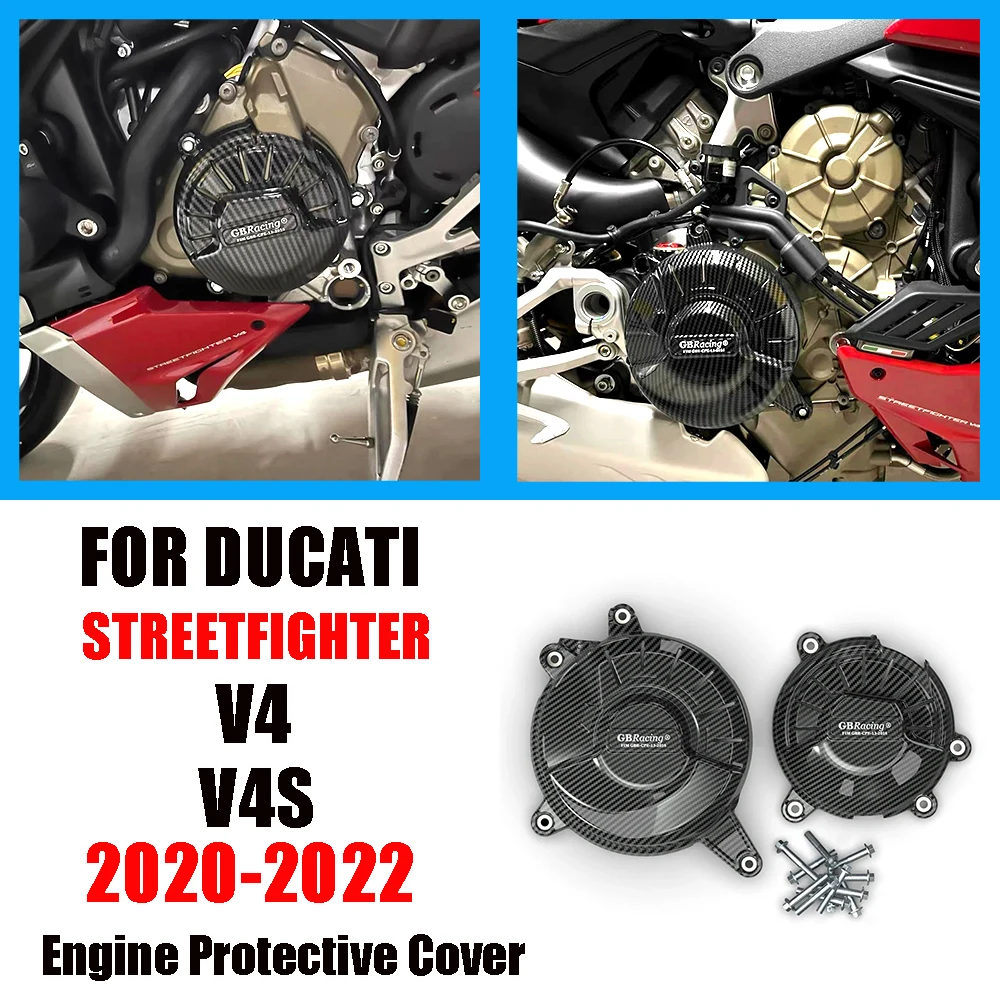 For Ducati Streetfighter V4 & V4S 2020 2021 2022 v4/v4s Engine Protective Cover