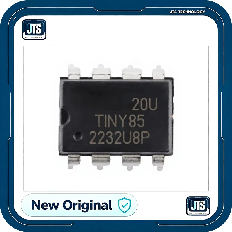 100% Original New ATTINY85-20PU IC MCU 8BIT 8KB FLASH 8DIP Electronic Components ATTINY85-20PU