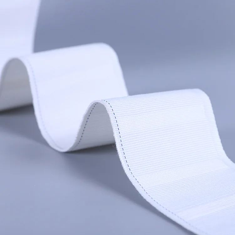 10M Curtain Pleat Belt Punching Hook Cloth Cotton Blend Pinch Pleat Tape White Curtain Accessories DIY Pull Pleated Cloth Belt