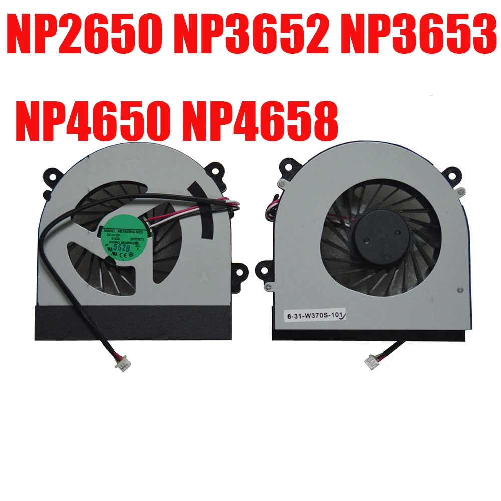 Laptop Cpu Fan Voor Sager Np2650 Np3652 Np3653 Np4650 Np4658 W650sz W650rz W650rz1 W650sh W650sf Dc 5V 0.5a Nieuw