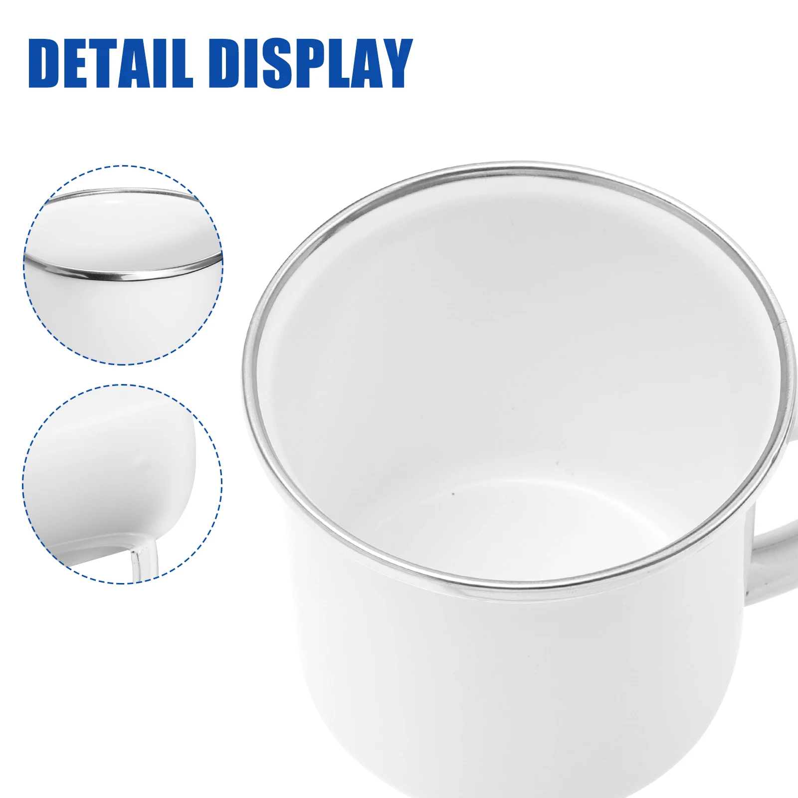 

Vintage Enamel Mug Water Cup Tea Cups Juice Mugs for Home Office Cafe Retro Style High Quality Multifunctional Kitchen Barware