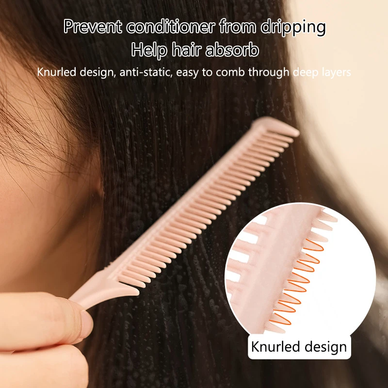 Pro Pointed Tail Salon Hairdressing Hair Styling Anti-static Comb Hair Brush Steel Needle Pin Rat Tail Combs Barber Accessories