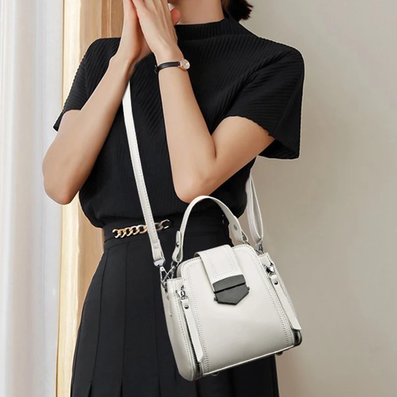 Trend Luxury Brand Designer spalla Crossbody Sac Lady Messenger piccola Tote borsa in pelle di alta qualità borsa da donna 2024