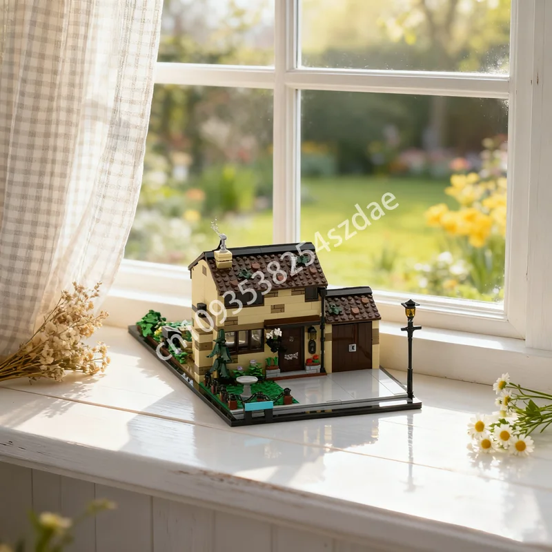 

619 шт. MOC 4 Privet Drive расширение Гарри модель строительные блоки строительный рождественский подарок DIY игрушки идея детский день рождения