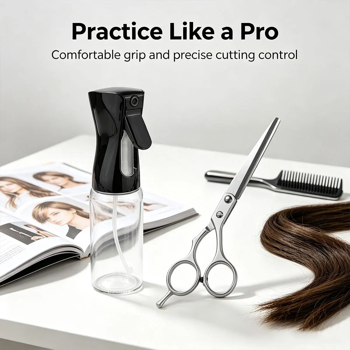 6/6.5 Inch Professional Hairdressing Haircut Scissors Set High Quality Barber Shop Hairdresser Cutting Thinning Tools for Salon