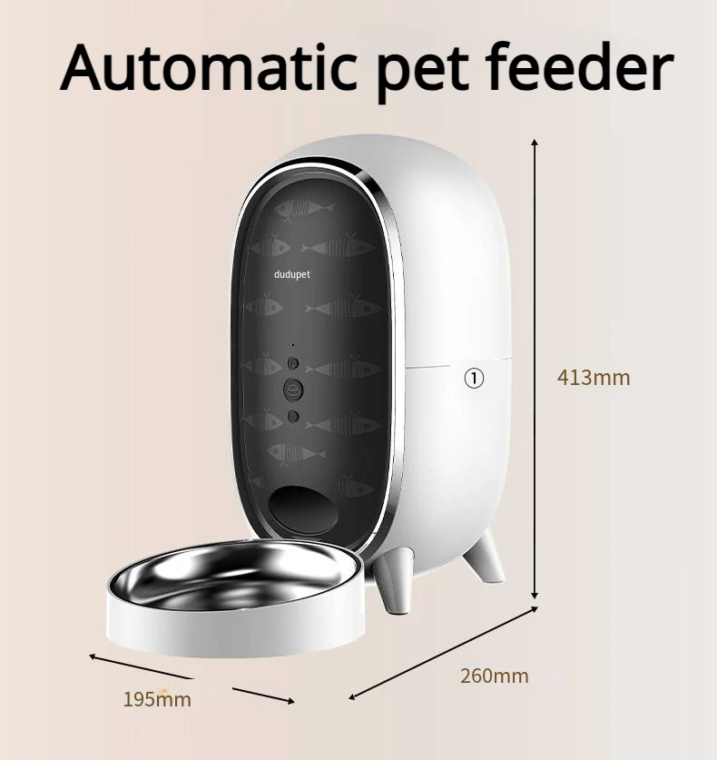 

Hot Selling Automatic Pet Feeder for Cats and Dogs, Wireless Battery Life Intelligent Feeder for Feeding Automatic Cat Feeder