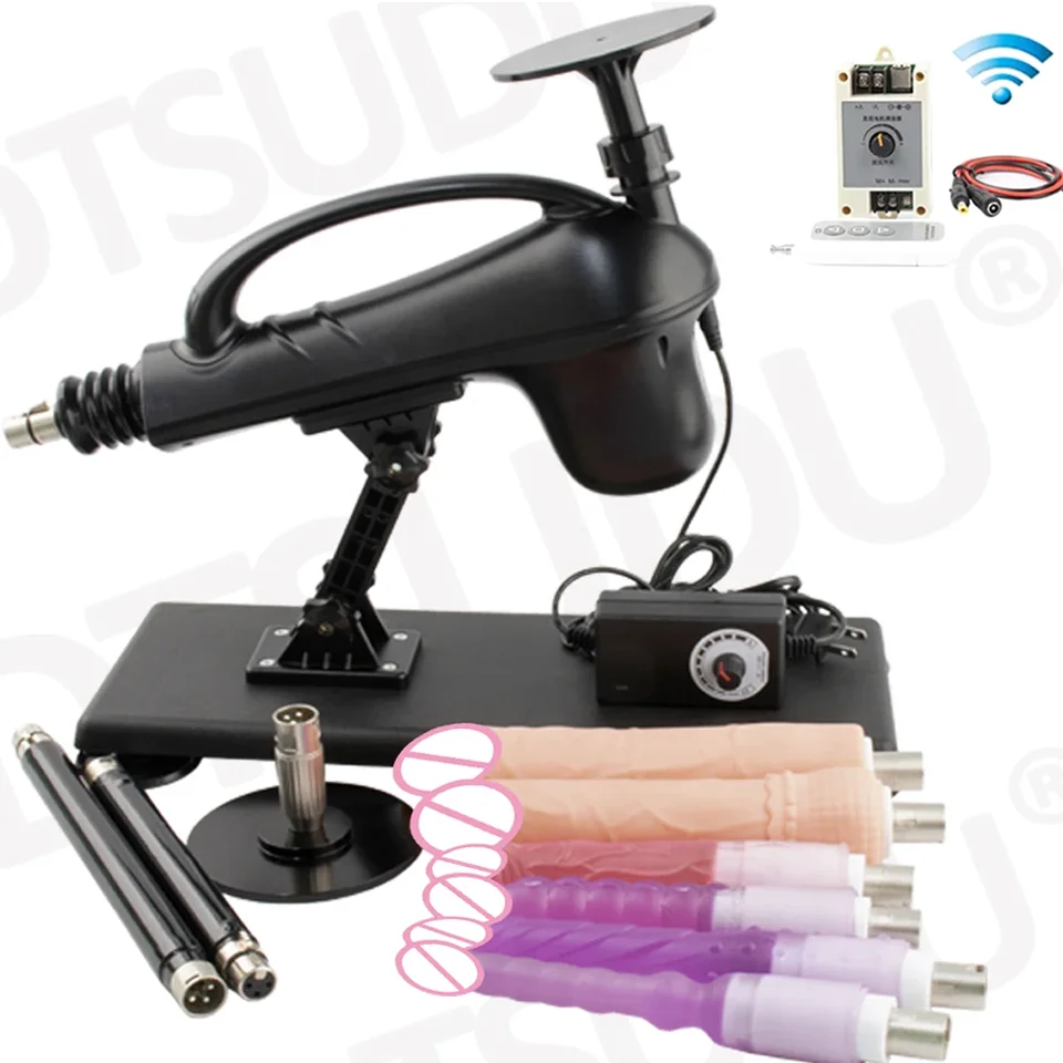 

New Upgrade Wireless Control A2SS Sex Machine for Woman Adjustable Masturbating Pumping Vibrator Dildo for Men Sex Toys
