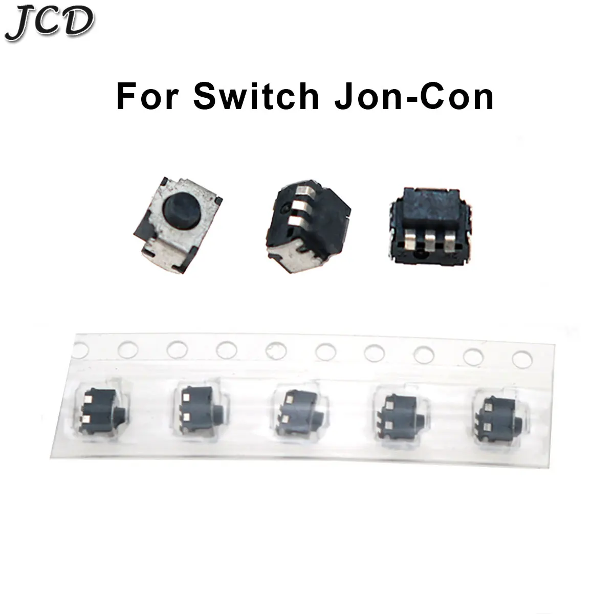 JCD 2pieces For Switch Left Right LR L R Switch Button Board For NS Joy-con Micro Switch Replacement Parts