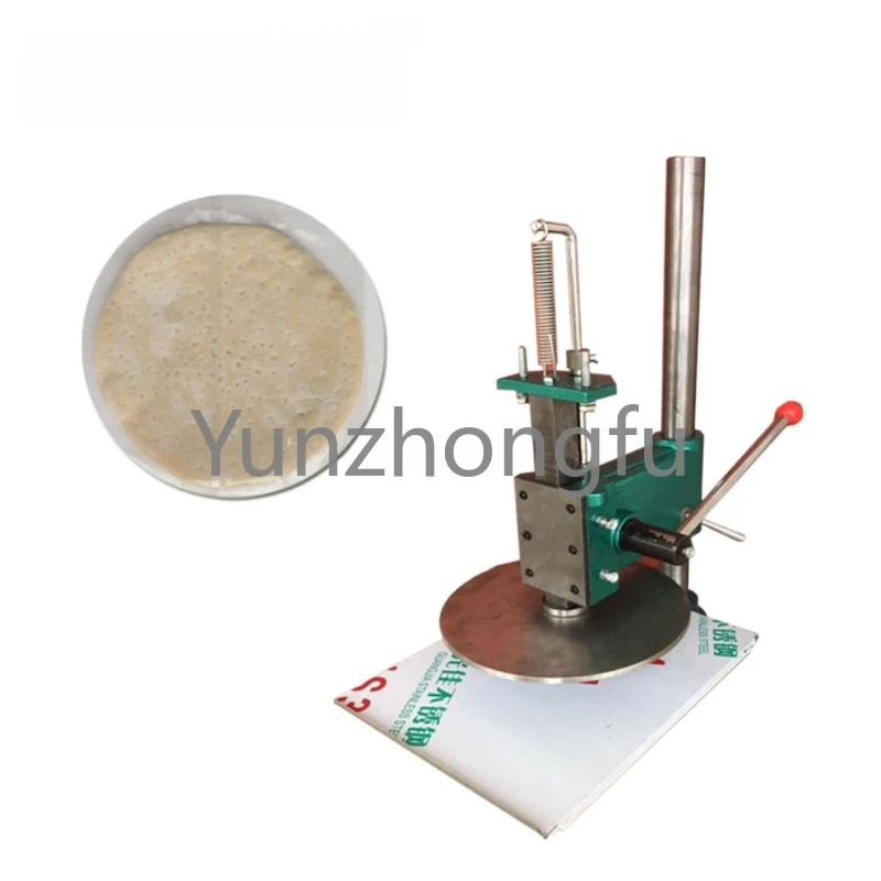 Commercial 220mm Manual stainless steel Dough Press Machine Dough Press Roller Sheeter for Making Pizza Pastry Pancake Hand Tool