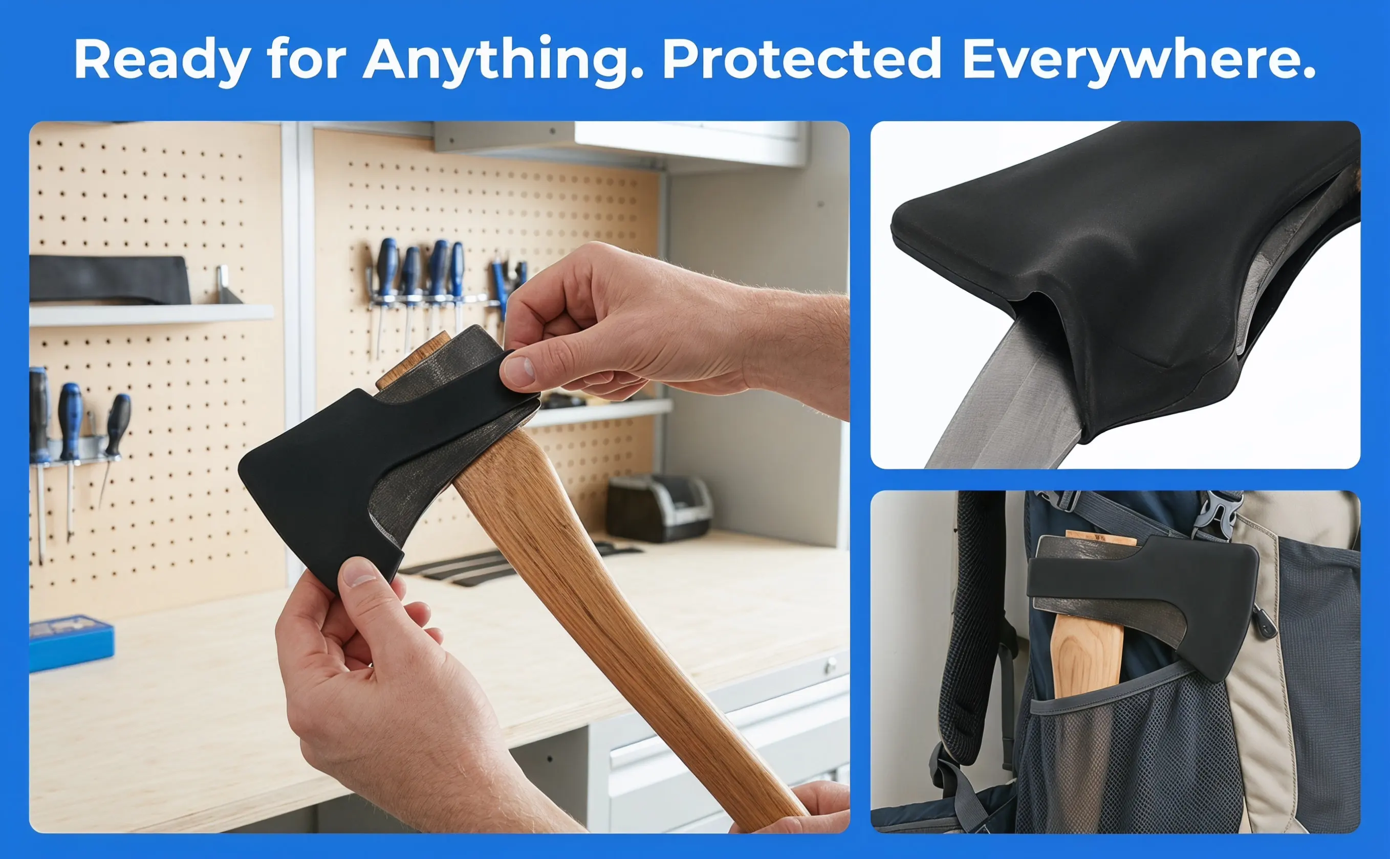 10Pcs Protective Axe Blade Cover Hatchet Guard for Camping Wood Chopping Tree Pruning Outdoor Use Tree Pruning Saw