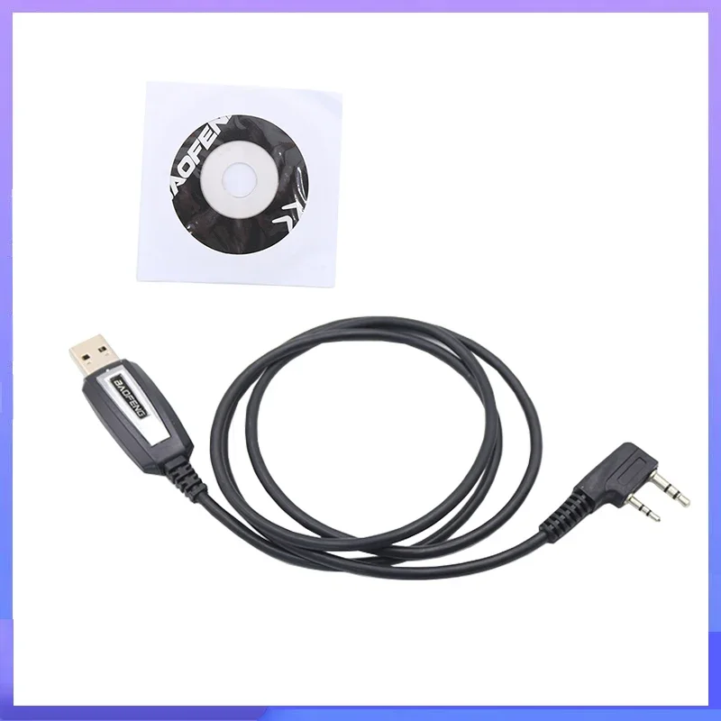 USB Programming Cable For Baofeng UV-18 Pro Max UV-5RH Pro Max UV-17 Quansheng UV K5 UV K6 UV 5R Plus Walkie Talkie Accessories view 2