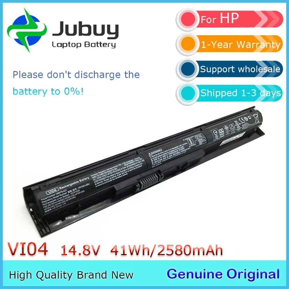 

Оригинальный аккумулятор для ноутбука VI04 14,8 В, 41 Втч для HP Envy Pavilion 14 15 17 ProBook 440 445 450 455 серии