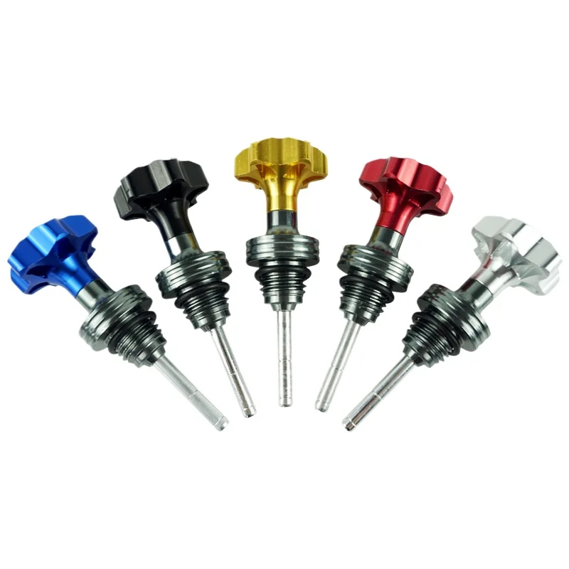 1pcs Scooter Motorcycle Engine Oil Dipstick Filler Cap Plug 