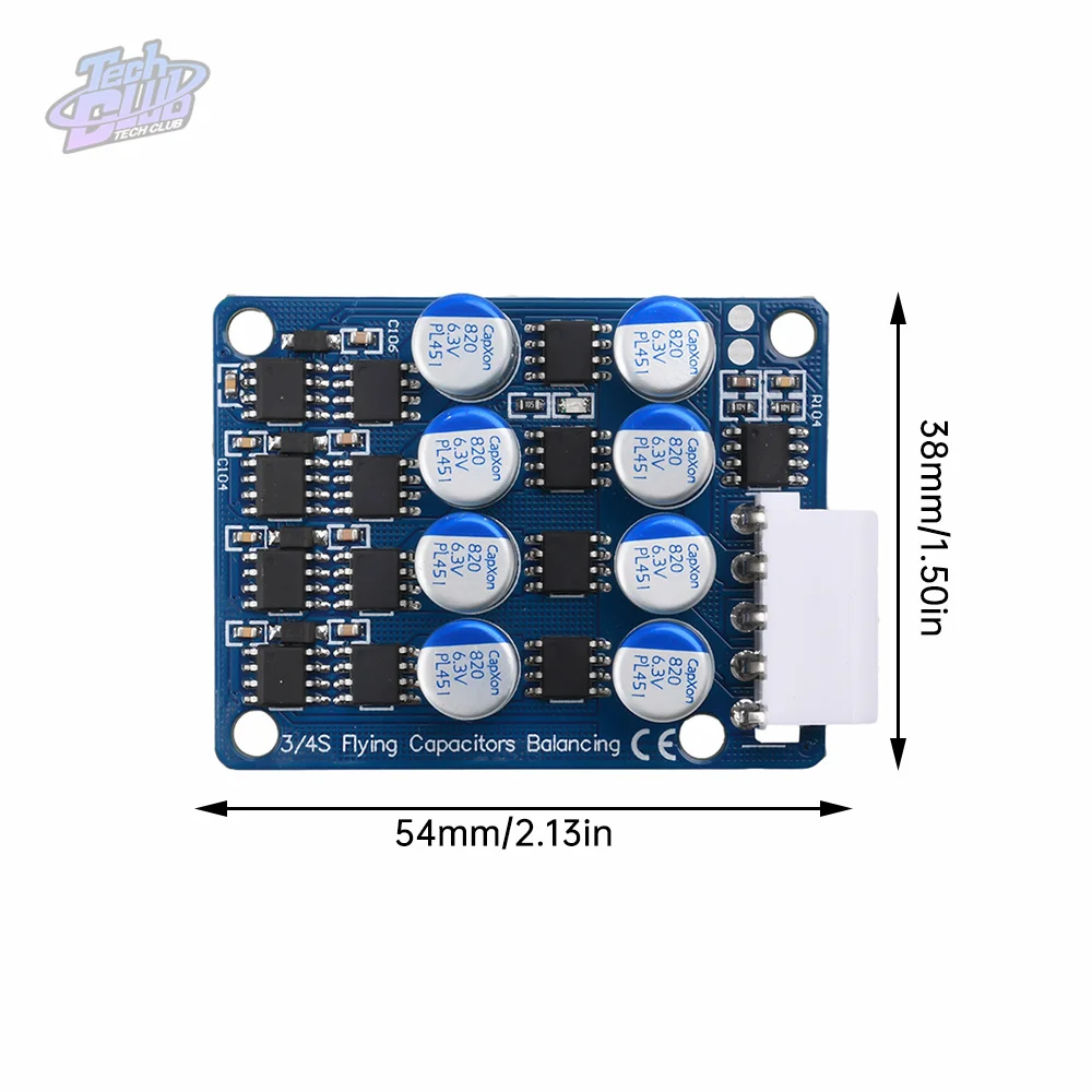 4S 6S 8S 3A Balance Li-Ion Lifepo4 LTO Lithium-Batterie Kapazitive Aktive Balancer Bord Equalizer Für auto Werkzeug Zubehör