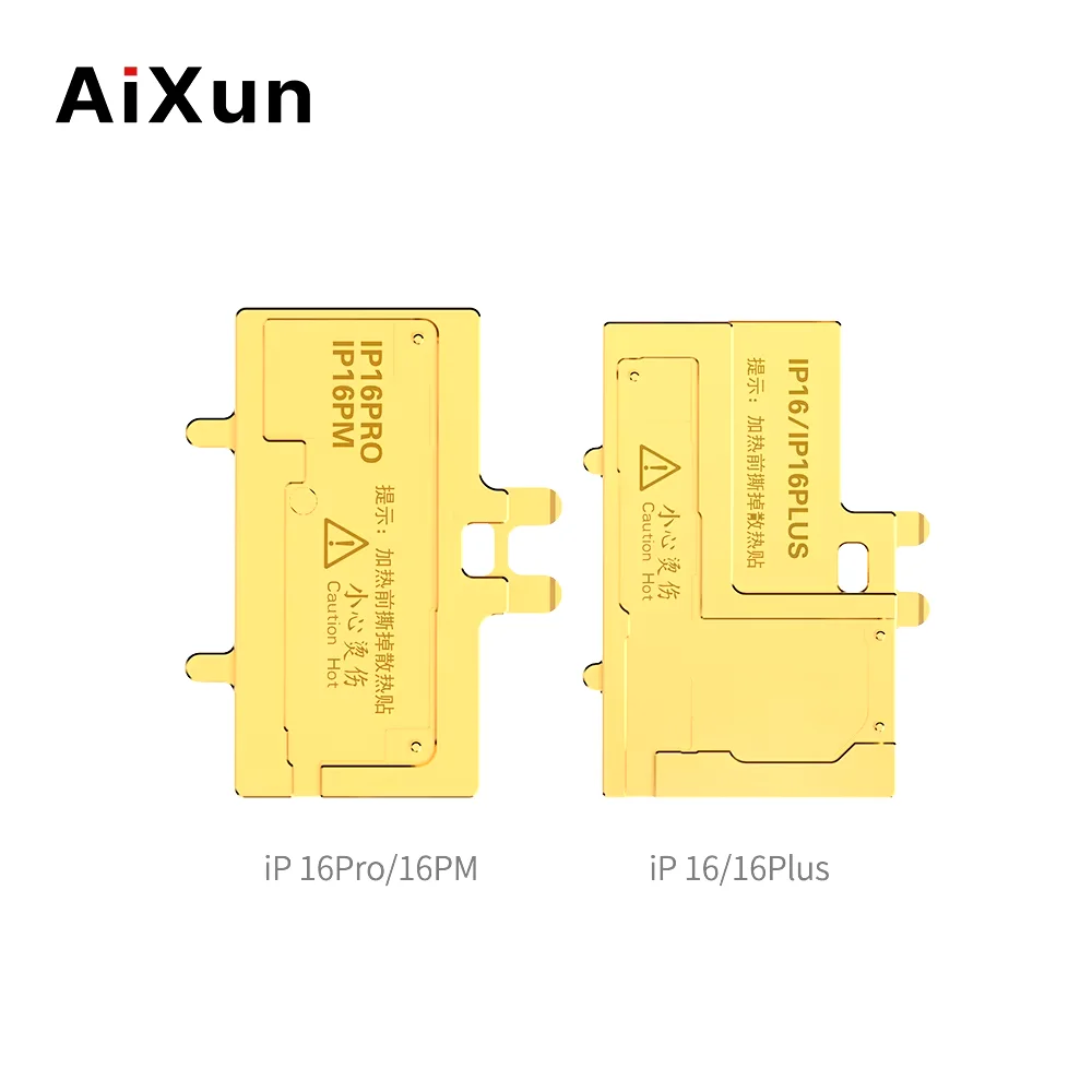 JC Aixun iHeater Pro Set Desoldering Station for iPhone X-15 16 PM Android Chip CPU Fixture Motherboard Layered Heating Platform