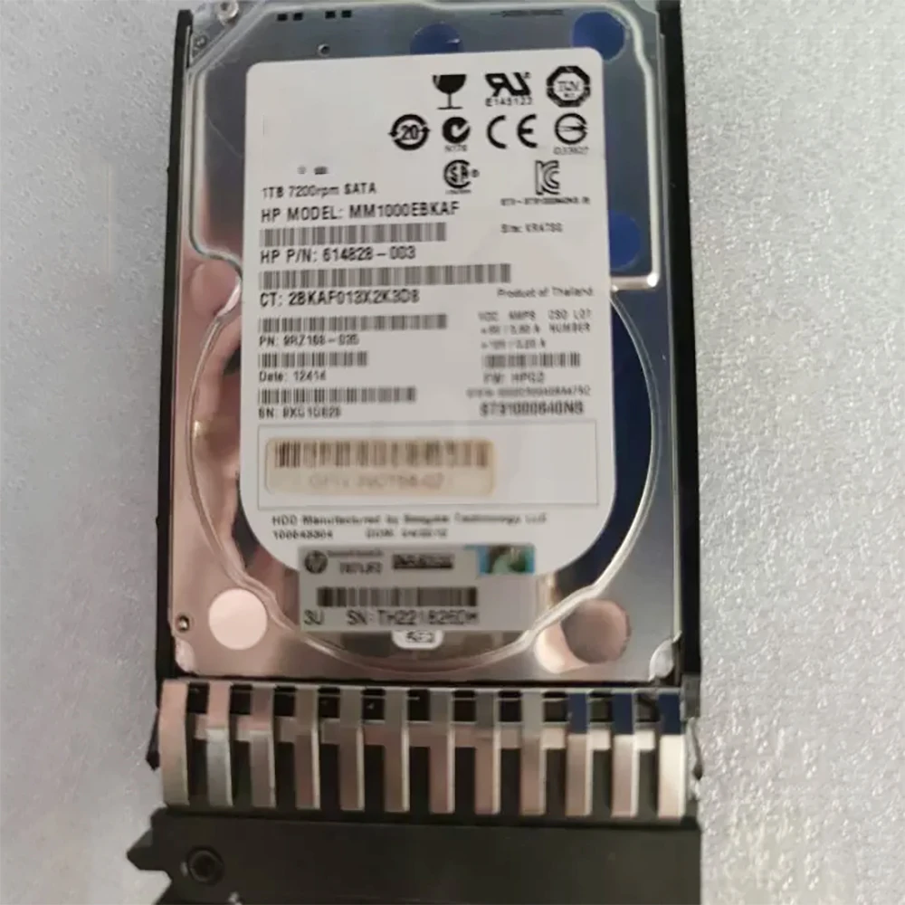 For HP 626162-001 1T 7.2K SATA 2.5'' 625609-B21 Server Hard Disk HDD