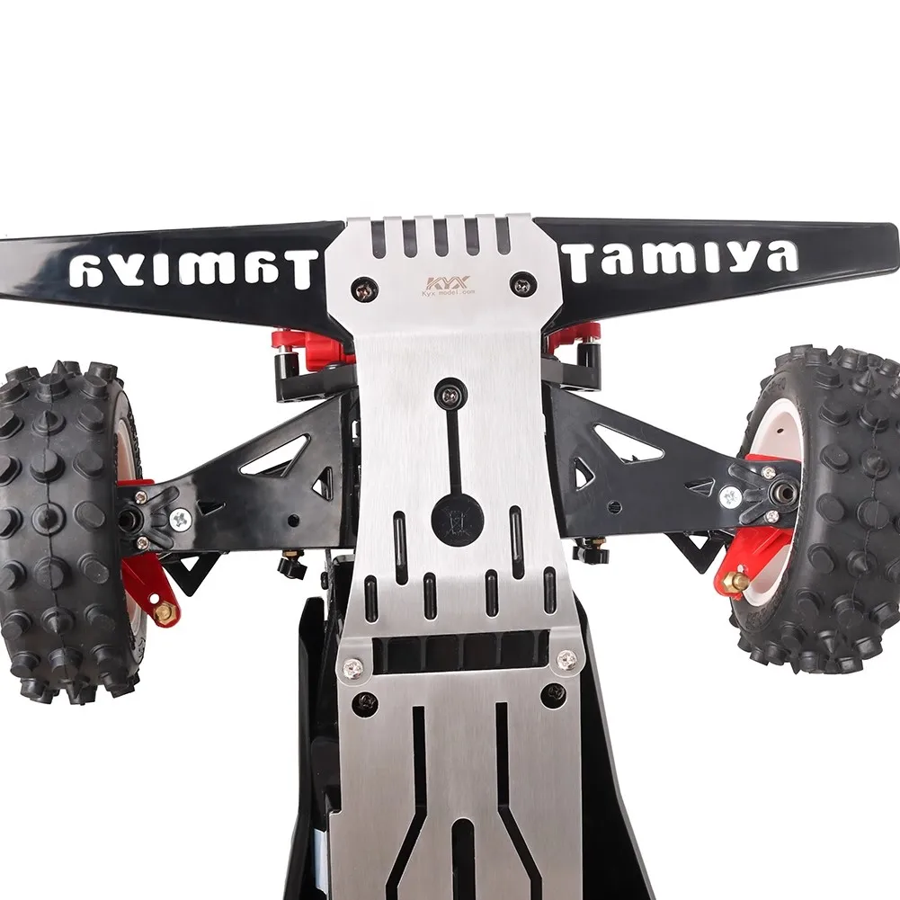 

Модель автомобиля KYX Tamiya RC Electric Yue 1/10 Hotshot II 2024 Edition 58737, нижняя защита из нержавеющей стали