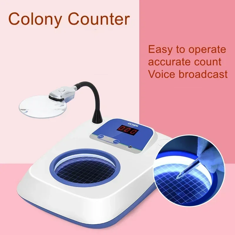 Colony Counter XK97-A Semi-automatic Bacteria Inspection Instrument Bacteria Quantity Test Detector