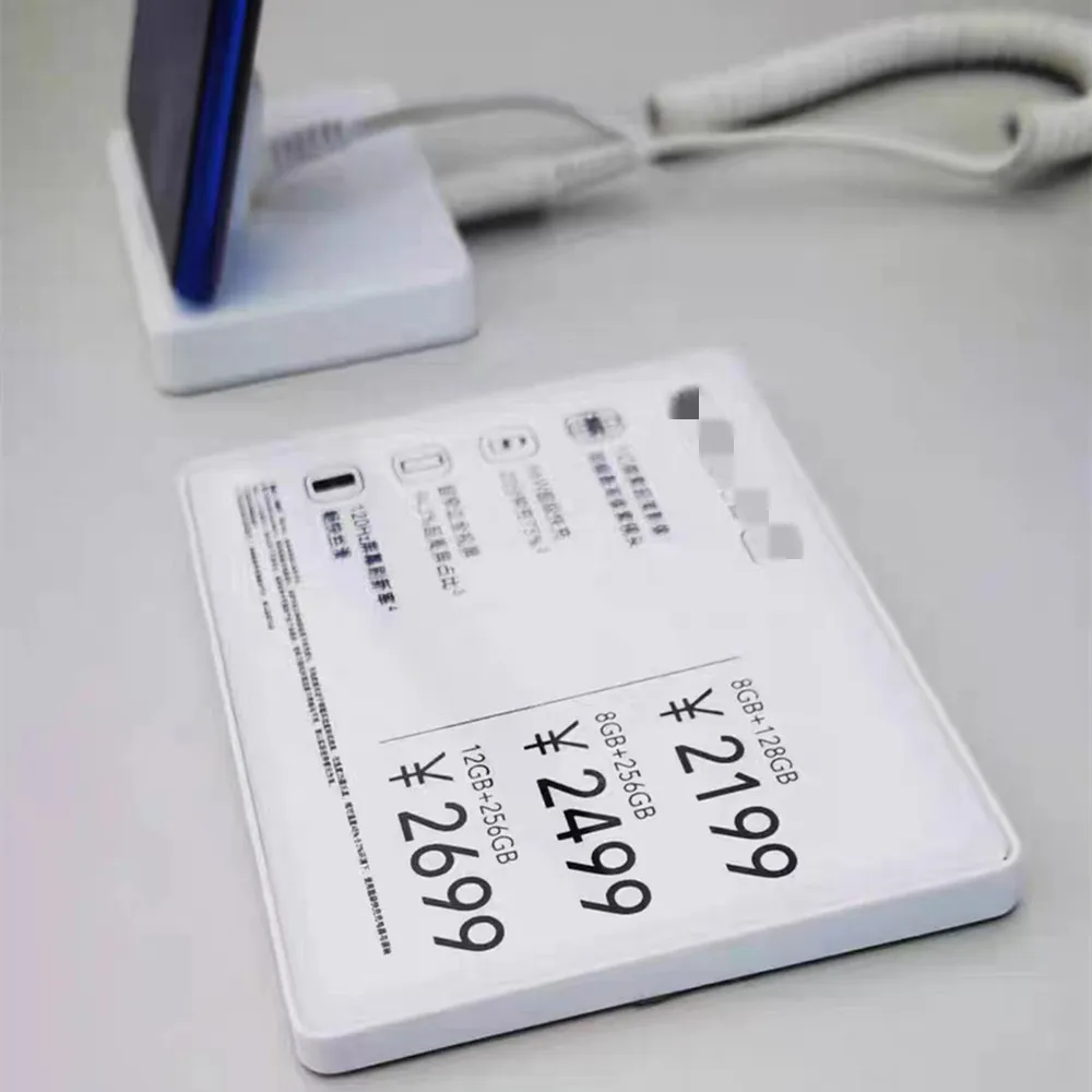 Mobile Phone Price Tag Product Function Description Card