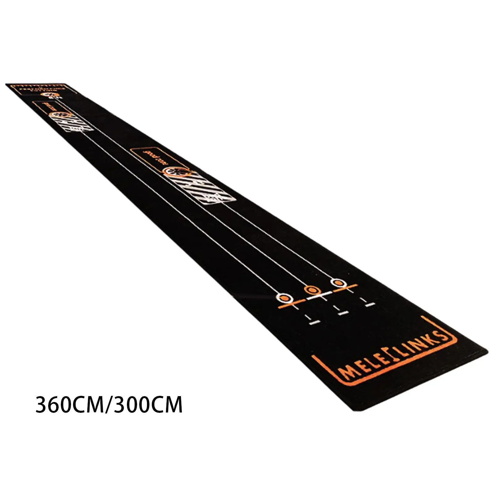 

Golf Putting Mat Improve Putting Marking Non Slip Backing Golf Practice Equipment for Indoor Outdoor Patio